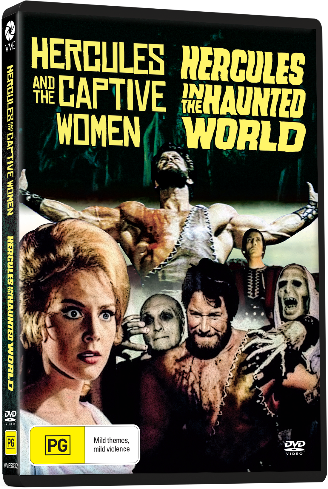Hercules and the Captive Women (1961) / Hercules In The Haunted World (1961) - DVD