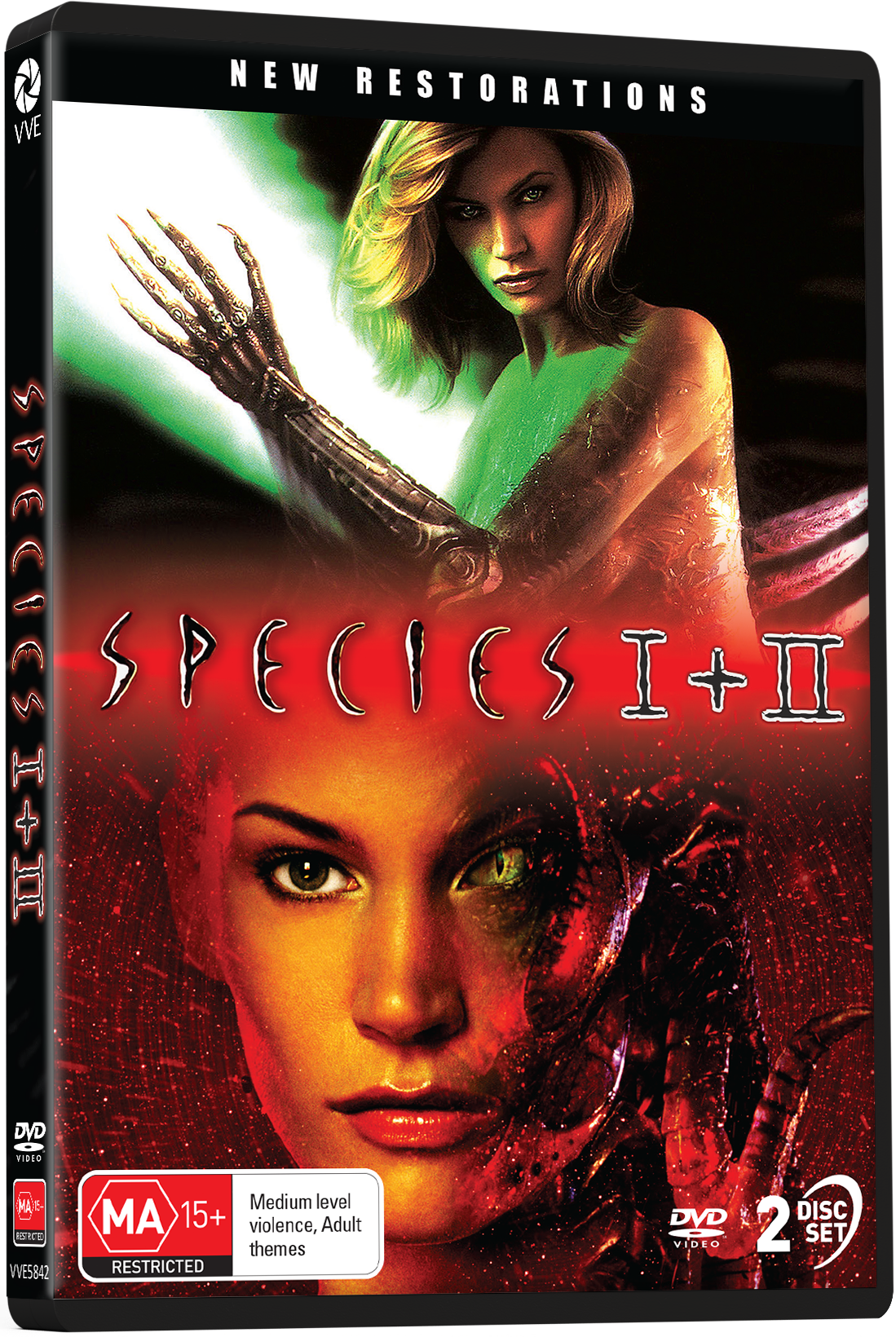 Species I + II (1995 / 1998) - New Restorations - DVD