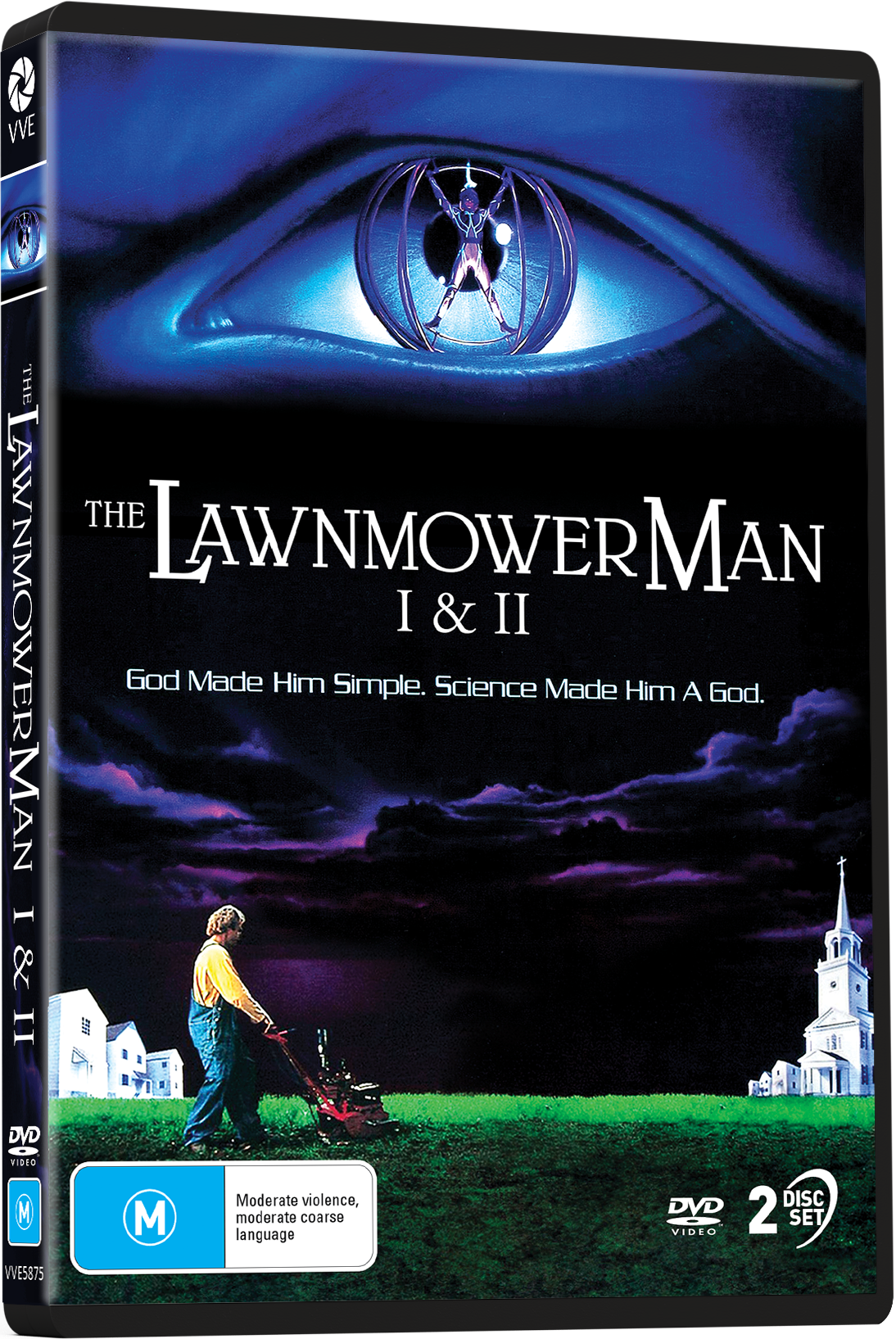 The Lawnmower Man I & II (1992 / 1996) - DVD