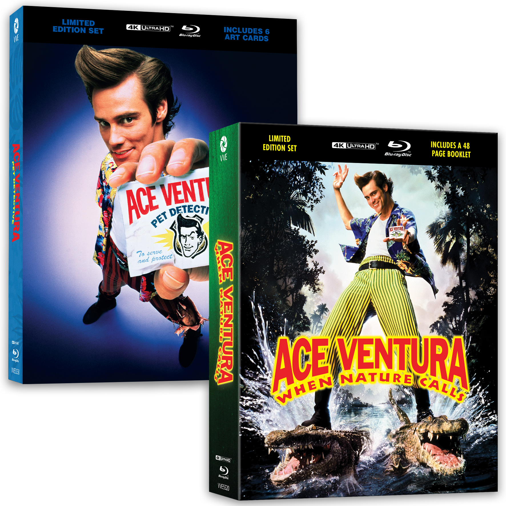 Ace Ventura - 4K UHD + Blu-ray Limited Edition Steelbook Bundle