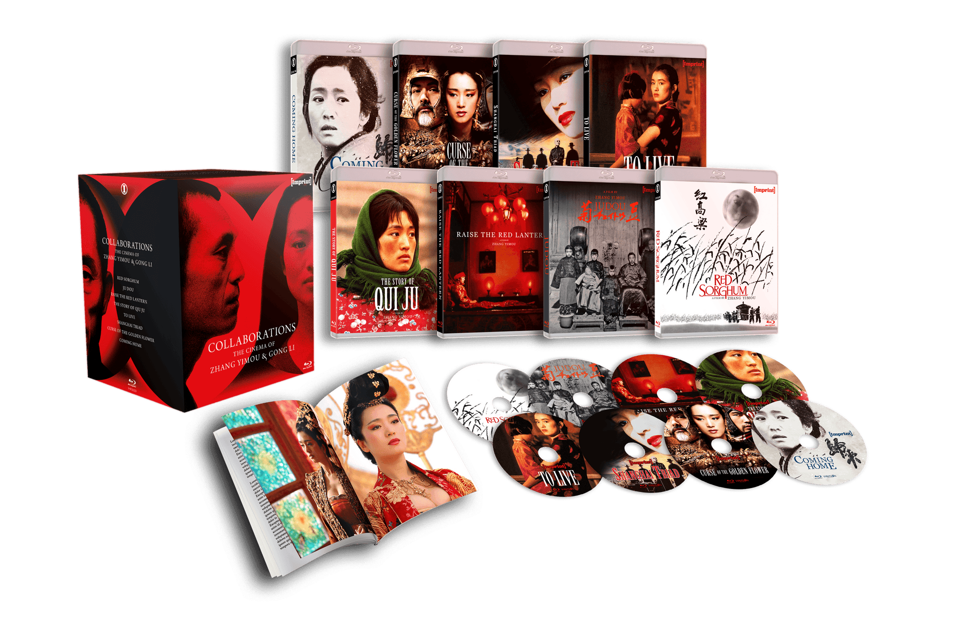Collaborations: The Cinema of Zhang Yimou &amp; Gong Li (1988 - 2014) - Imprint Collection #67 - 74