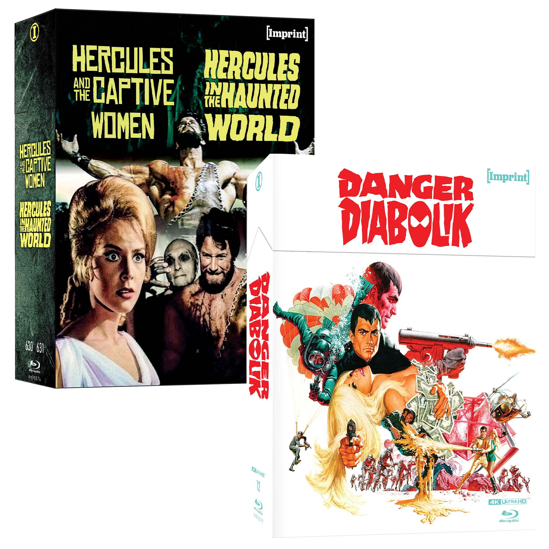 Danger: Diabolik + Hercules - Imprint Films Bundle Pack