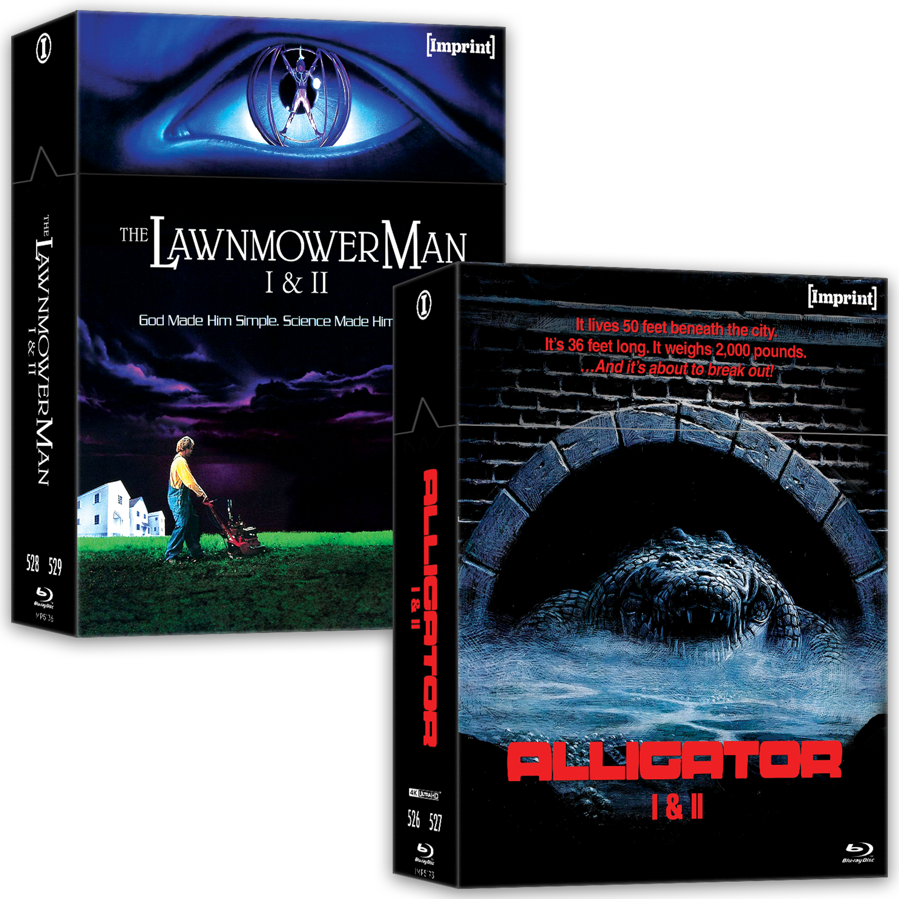 Alligator I & II and The Lawnmower Man I & II – Imprint Bundle Pack
