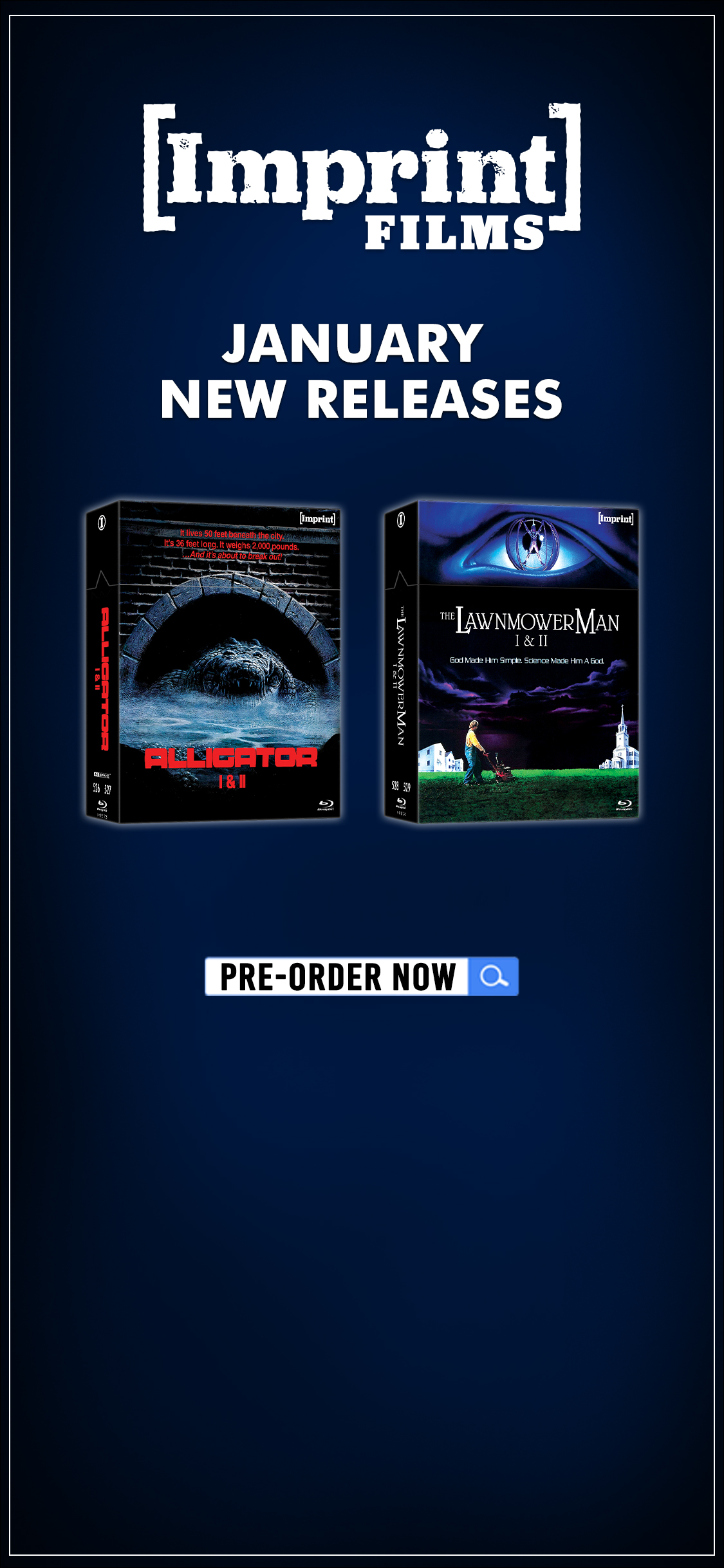 Alligator & Lawnmower Man Imp Homepage Mobile Banner V2