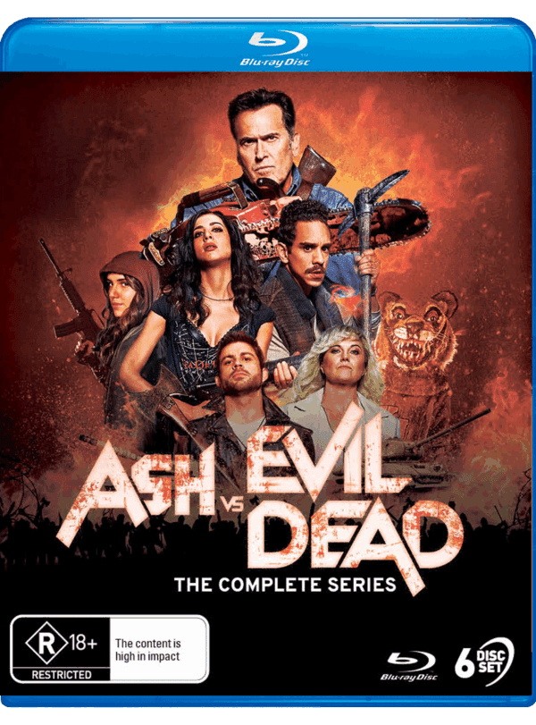 Ash Vs Evil Dead The Complete Series Blu Ray