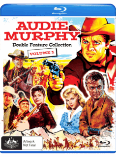 Audie Murphy Double Feature Collection 1 Blu Ray