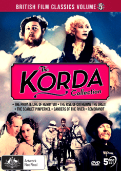 British Film Classics The Korda Collection Volume 5 Dvd