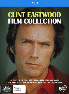 Clint Eastwood Film Collection Blu Ray Slipcase