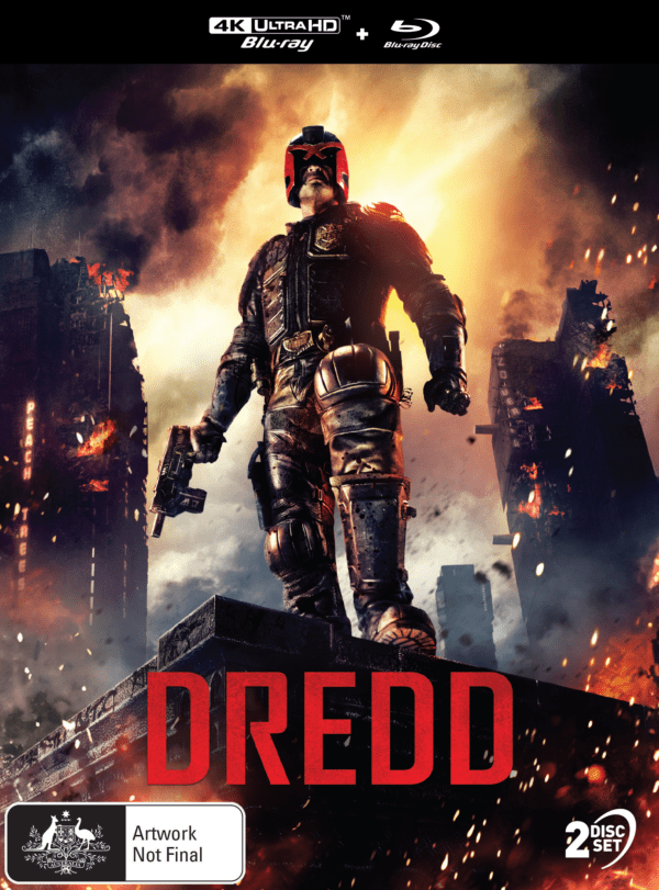 Dredd 4k + Blu Ray Slipcase