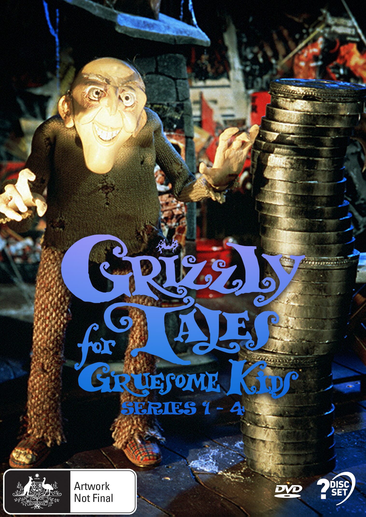 Grizzly Tales for Gruesome Kids: Series 1 - 4 - DVD | Via Vision ...