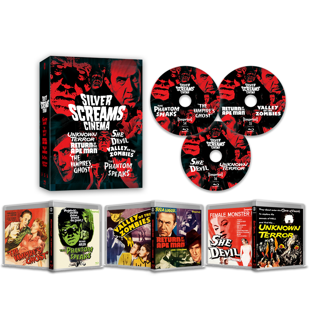 Silver Screams Cinema (1944 - 1957) - Imprint Collection #54 - 56