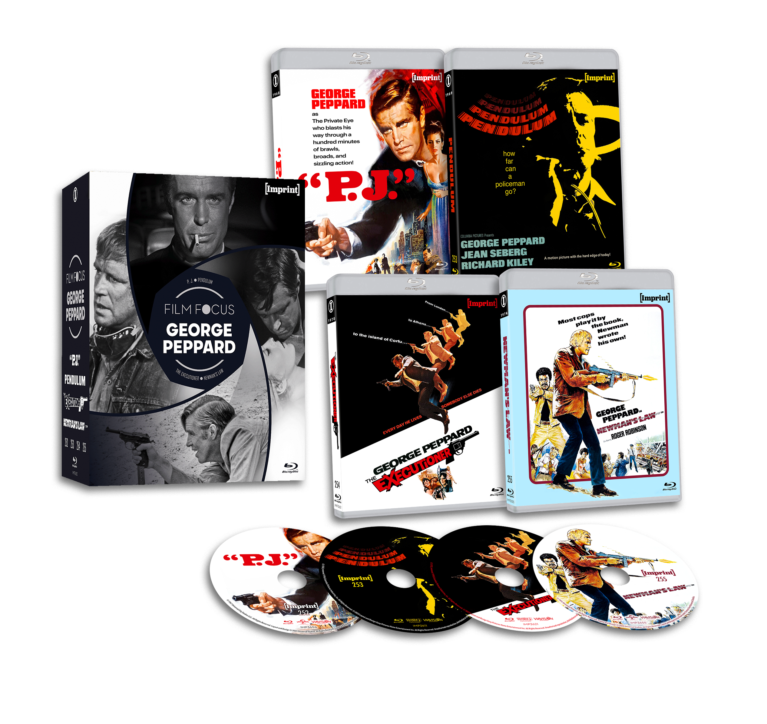Imp3653 Film Focus George Peppard Exploded