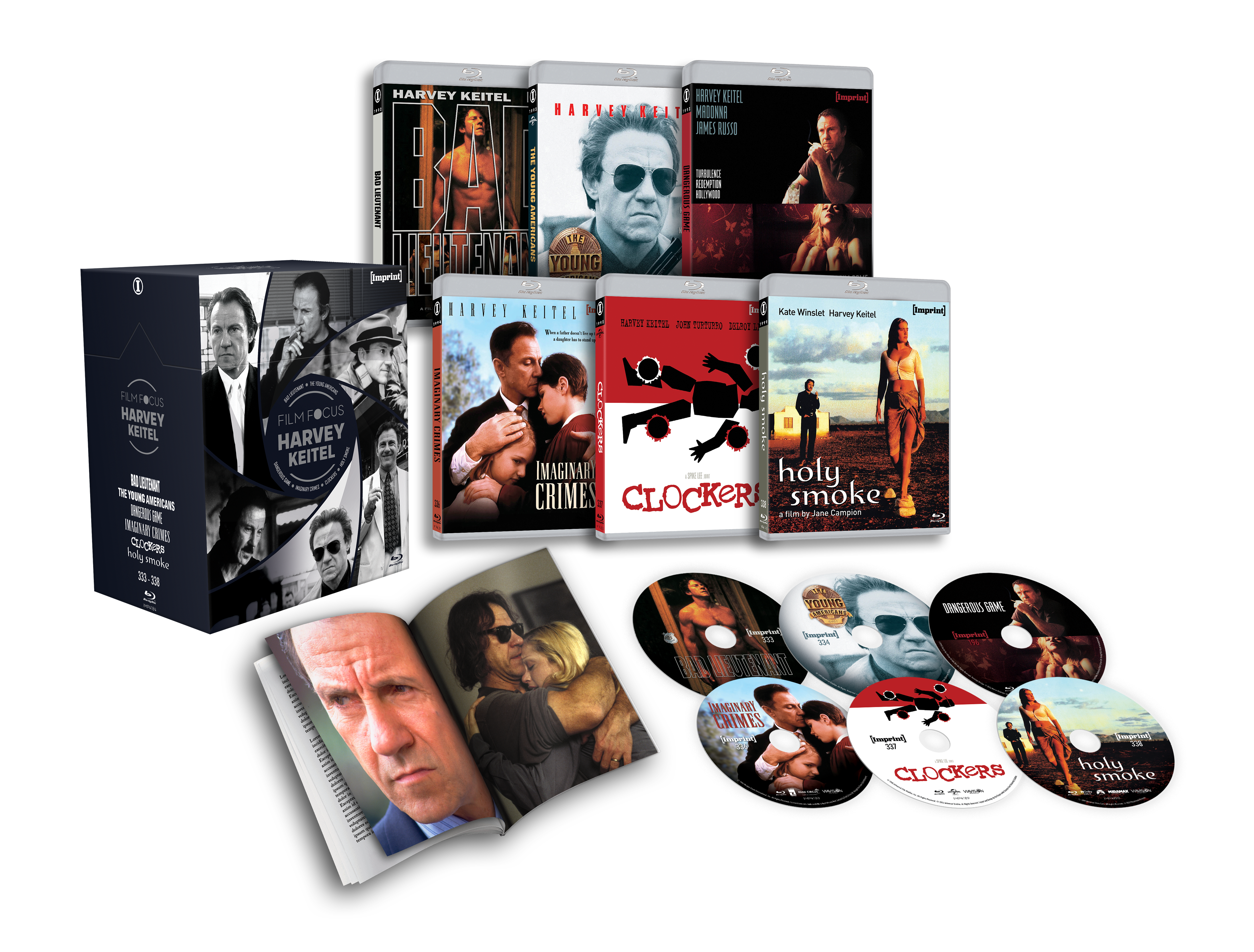 Imp4184 Film Focus Harvey Keitel 6 Box Expanded Pack