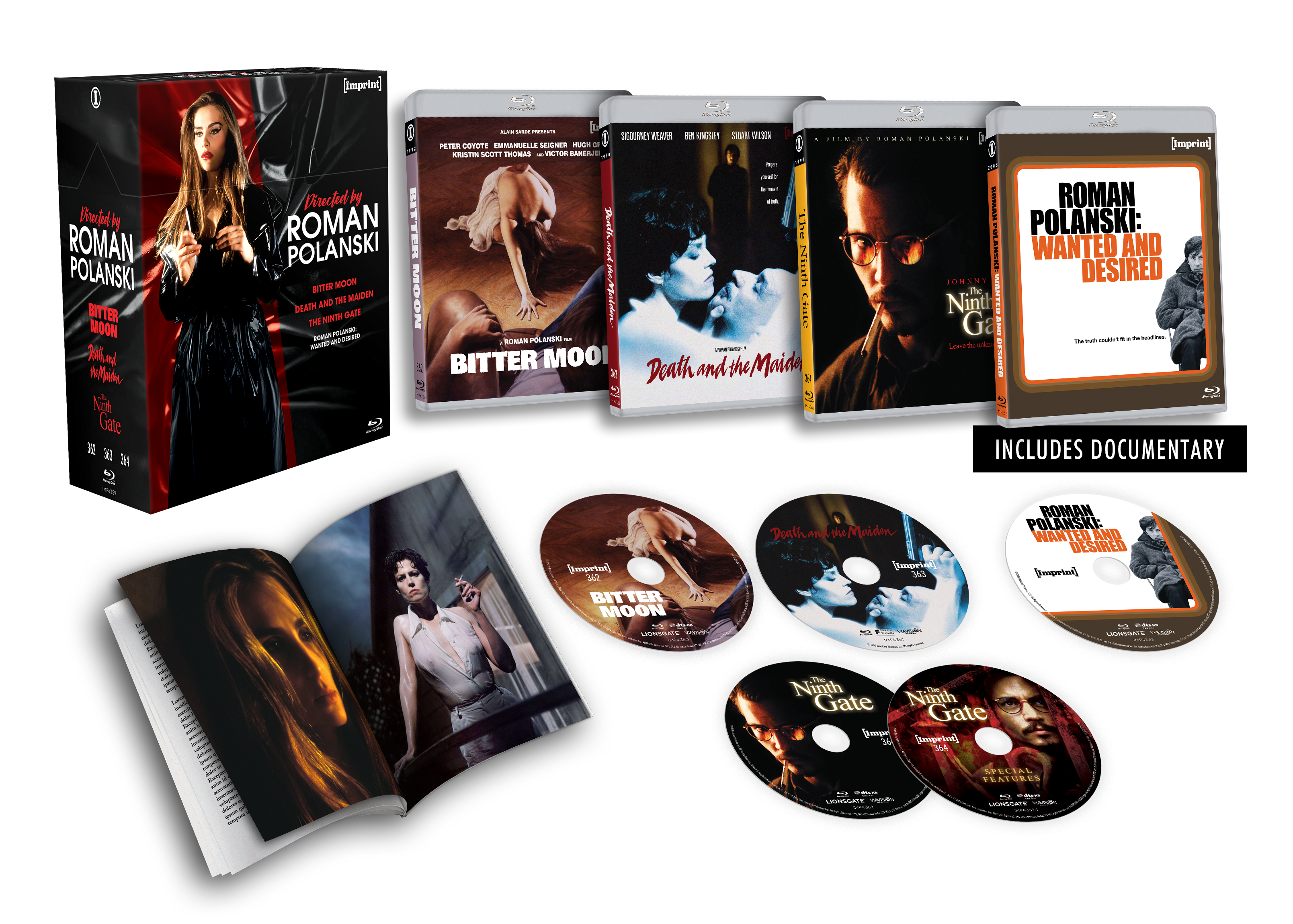 Imp4359 Directed By Roman Polanski 4 Box Expanded Pack
