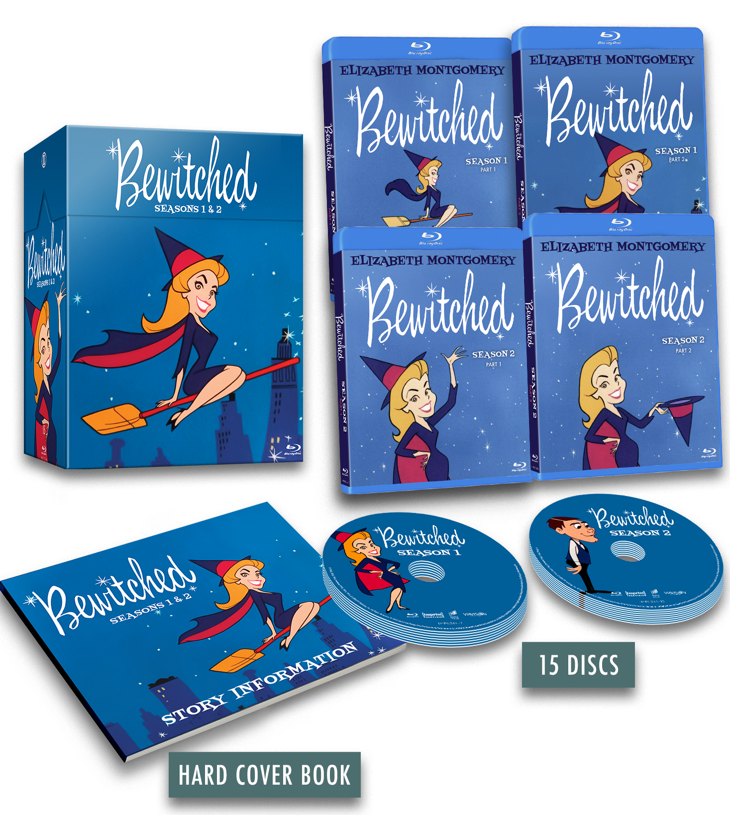Imp4364 Bewitched Seasons 1 & 2 Expanded