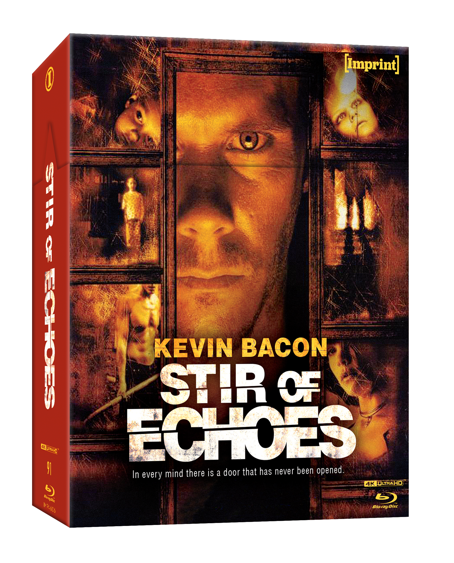 Imp4606 Stir Of Echoes Blu Ray 4k & Bd Imprint Collection 91 Hardbox 3d