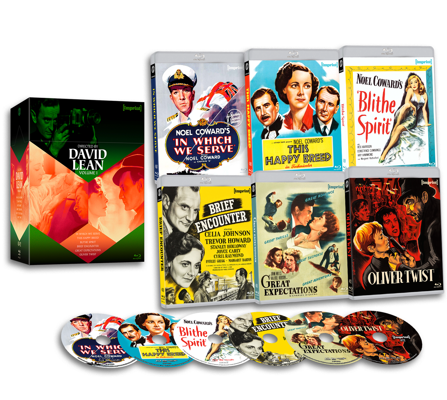 Imp4837 Directed By David Lean Volume One Exploded