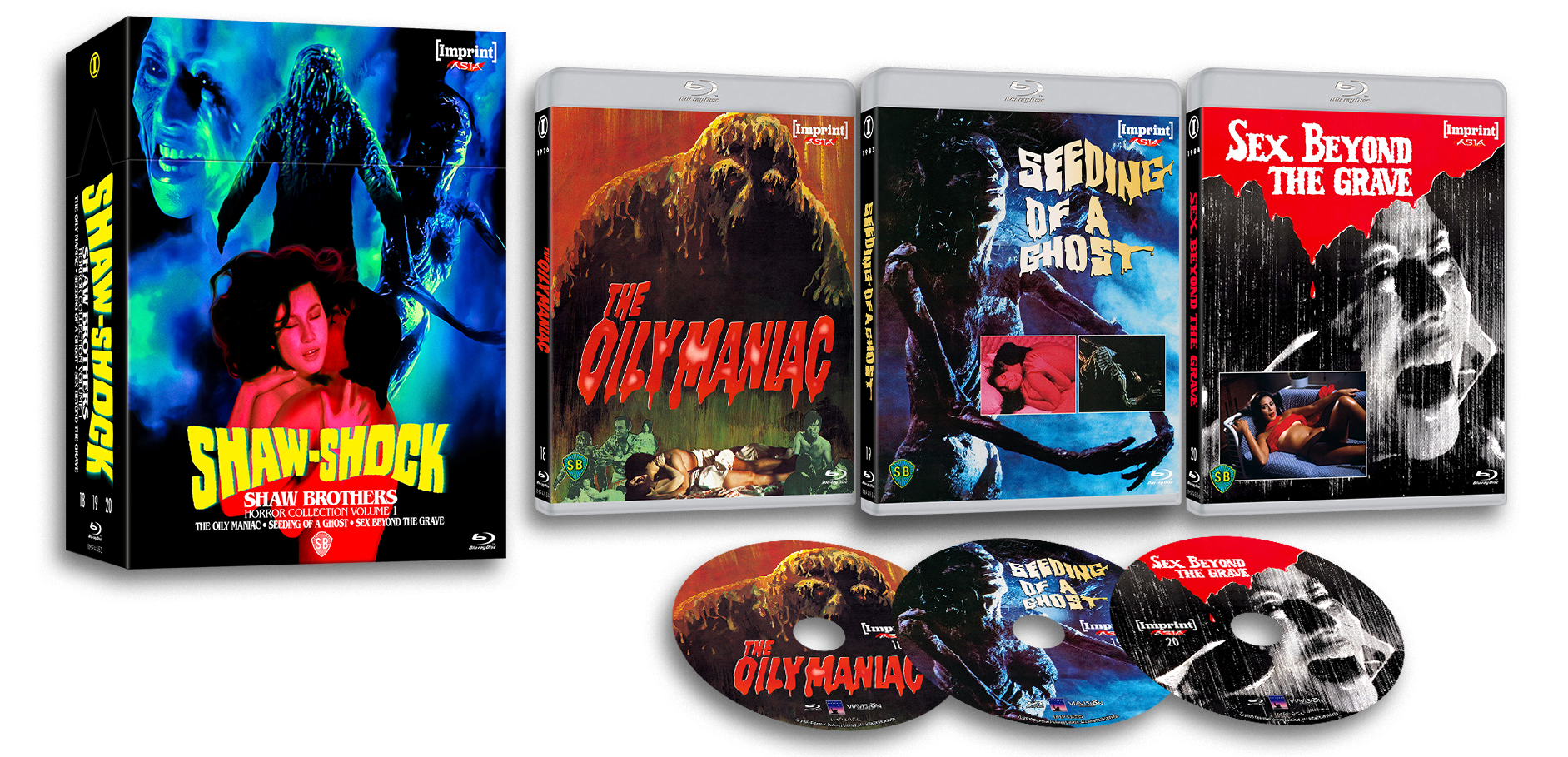 Imp4853 Shawshock Shaw Brothers Horror Collection Volume One Exp