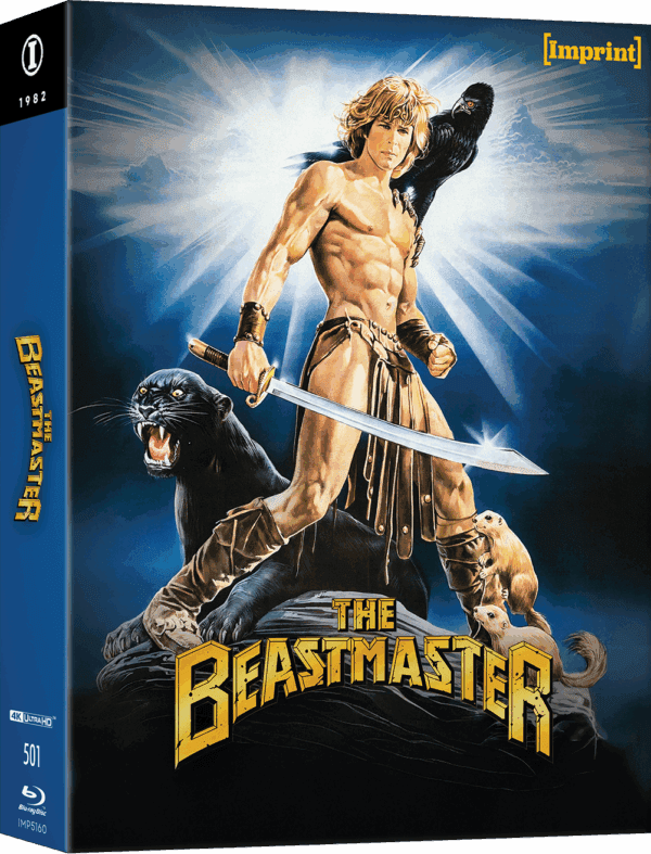 Imp5160 The Beastmaster 4k + Blu Ray Hardslip 3d