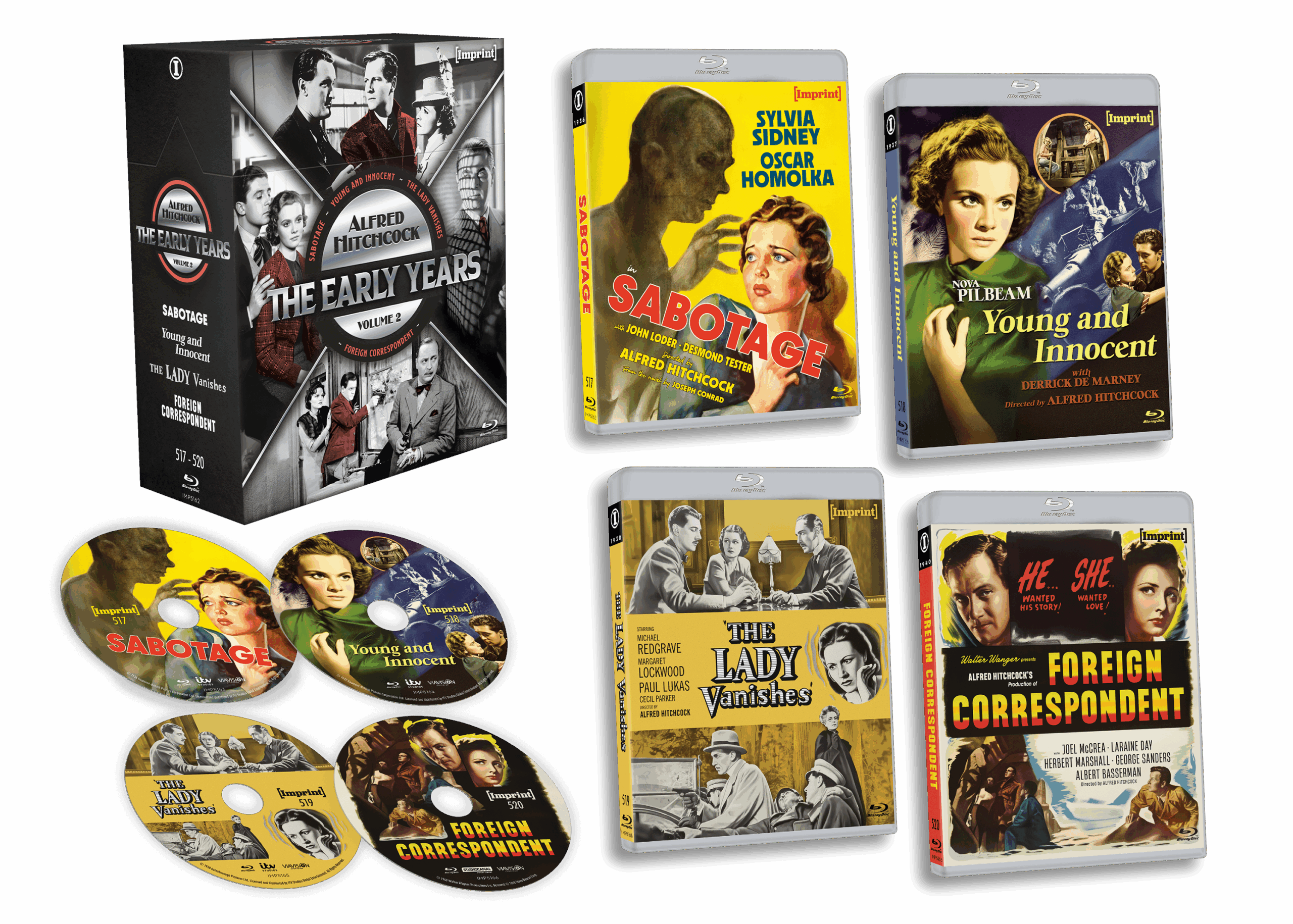 Imp5162 Alfred Hitchcock The Early Years Vol 2 Expanded Pack