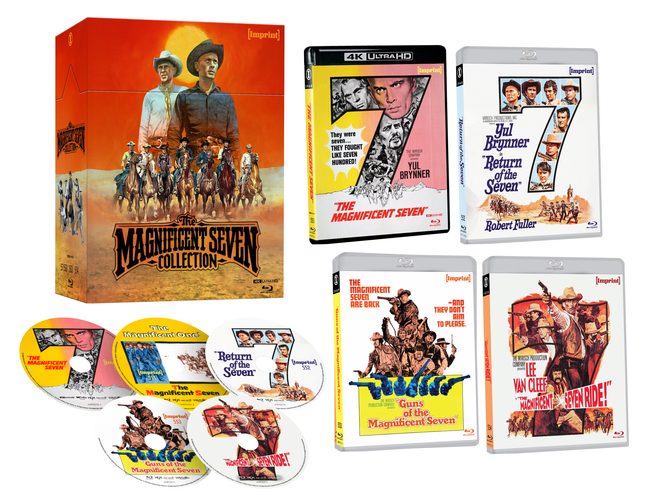 Imp5274 The Magnificent Seven Collection 4k + Bd Expanded