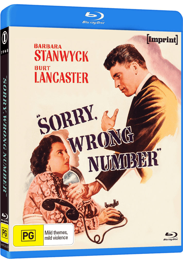 Sorry, Wrong Number (1948) - Standard Edition | Via Vision Entertainment