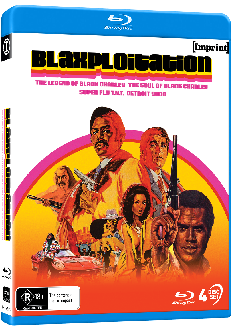 Imps5159 Blaxploitation Standard Edition Blu Ray Imprint Art Slick 3d