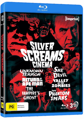 Imps5211 Silver Screams Cinema Standard Edition Blu Ray Bluray Slick 3d