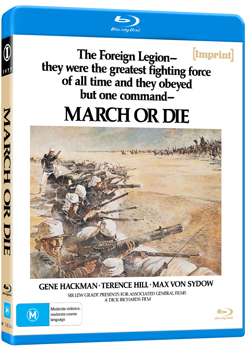 Imps5240 March Or Die Standard Edition Bluray 3d