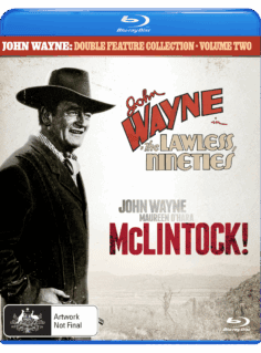 John Wayne Double Feature Collection 2 Blu Ray