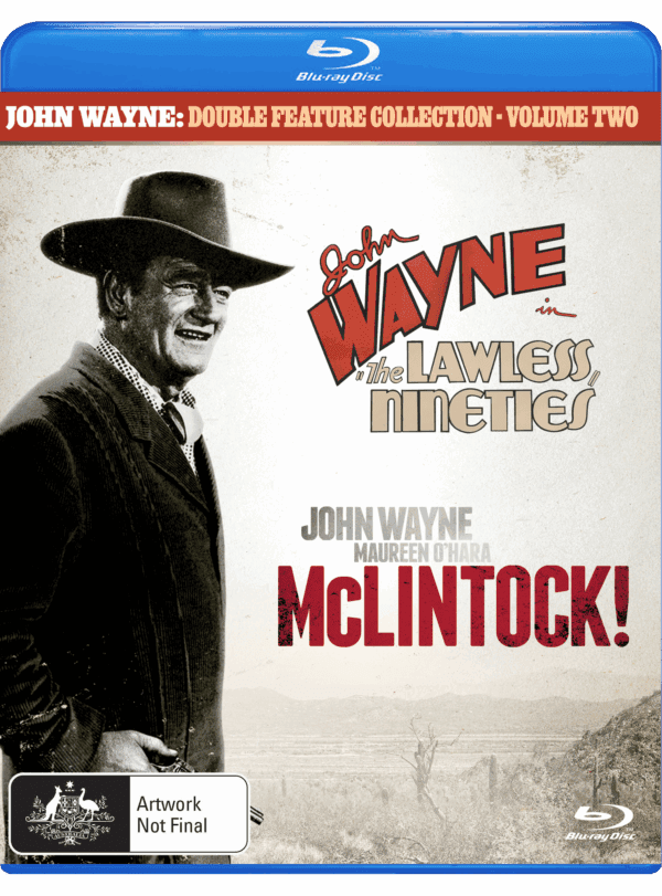 John Wayne Double Feature Collection 2 Blu Ray