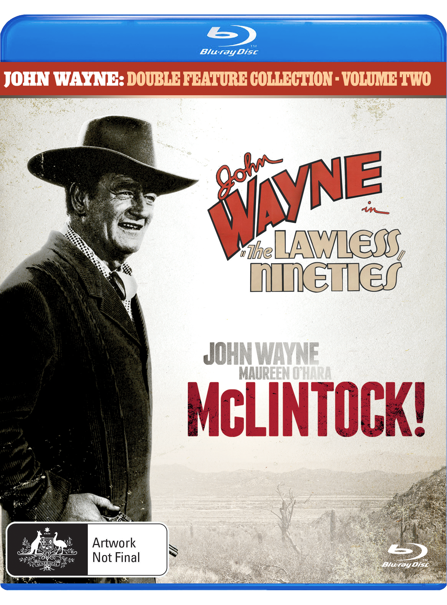 John Wayne: Double Feature Collection Two - Blu-ray | Via