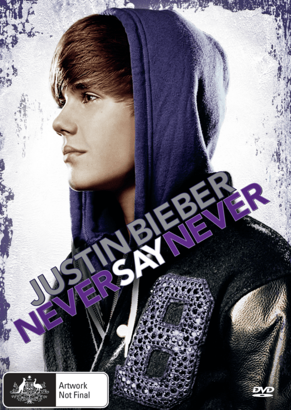 Justin Bieber Never Say Never Dvd