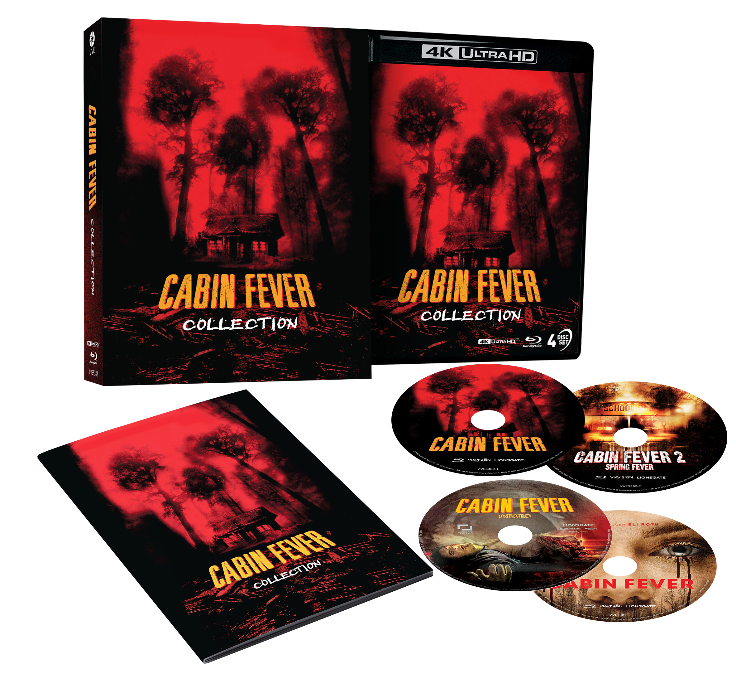 New Vve5382 Cabin Fever Collection 4k & Blu Ray Expanded (1)