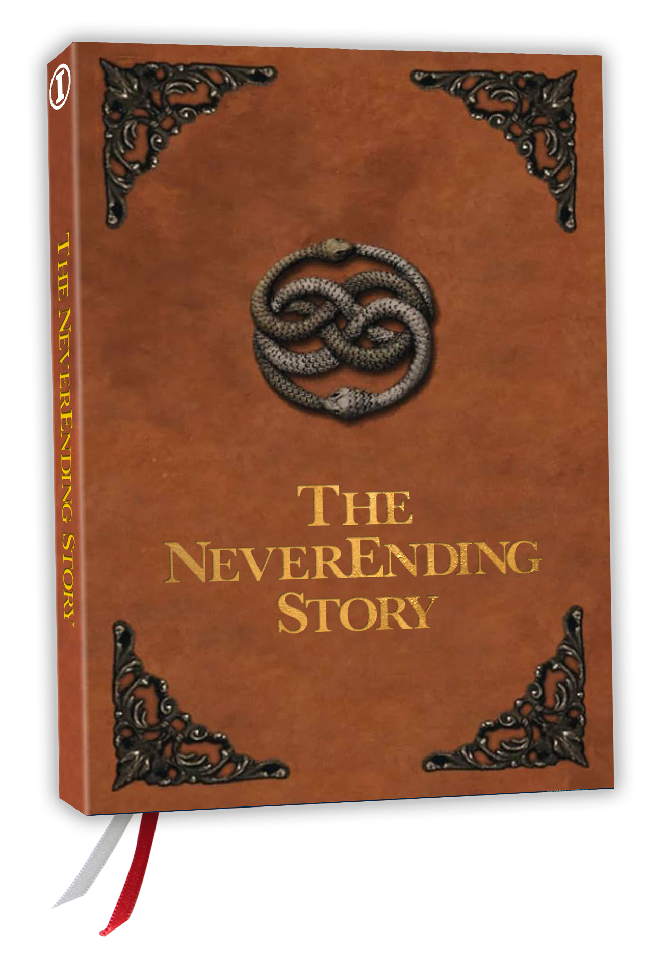 Neverending Story Leatherette Book 3d