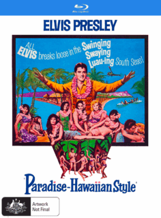 Paradise, Hawaiian Style Blu Ray Slipcase