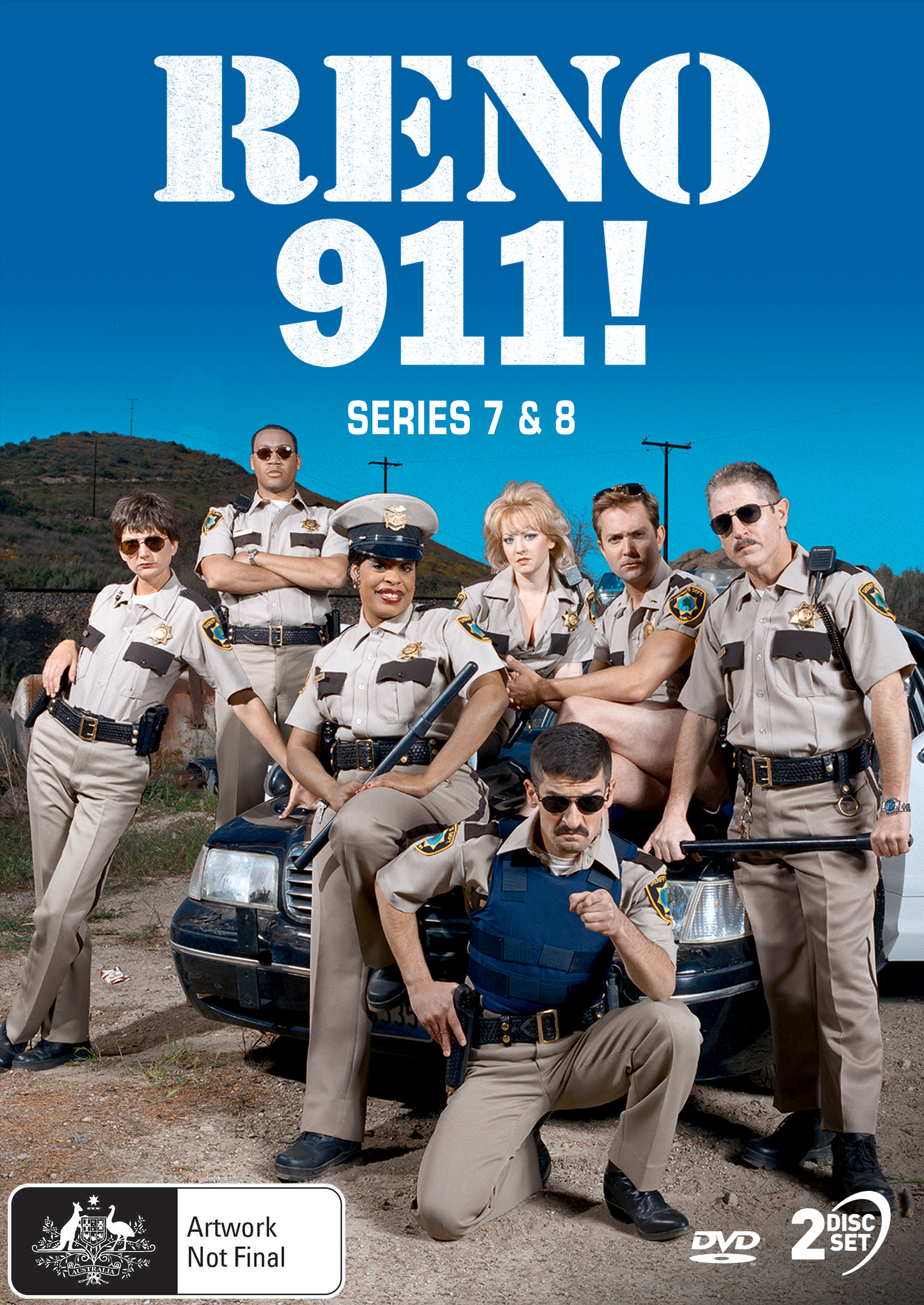 Reno 911 Seasons 7 & 8 Dvd