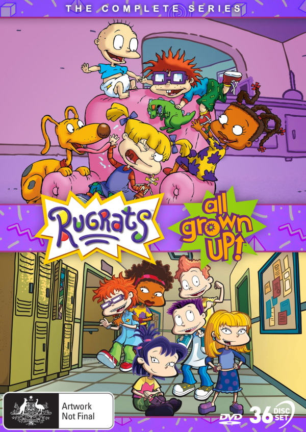 Rugrats The Complete Series + All Grown Up The Complete Series