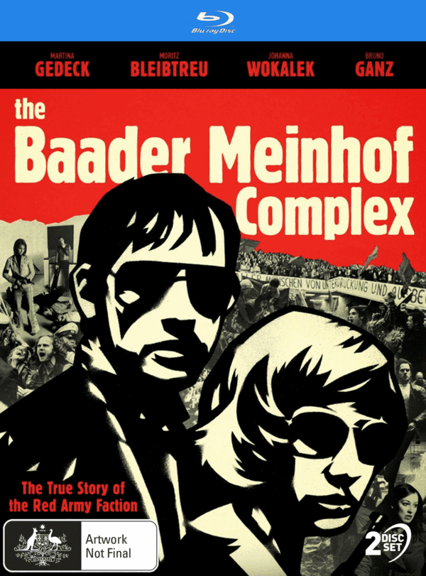 The Baader Meinhof Complex Blu Ray Slipcase