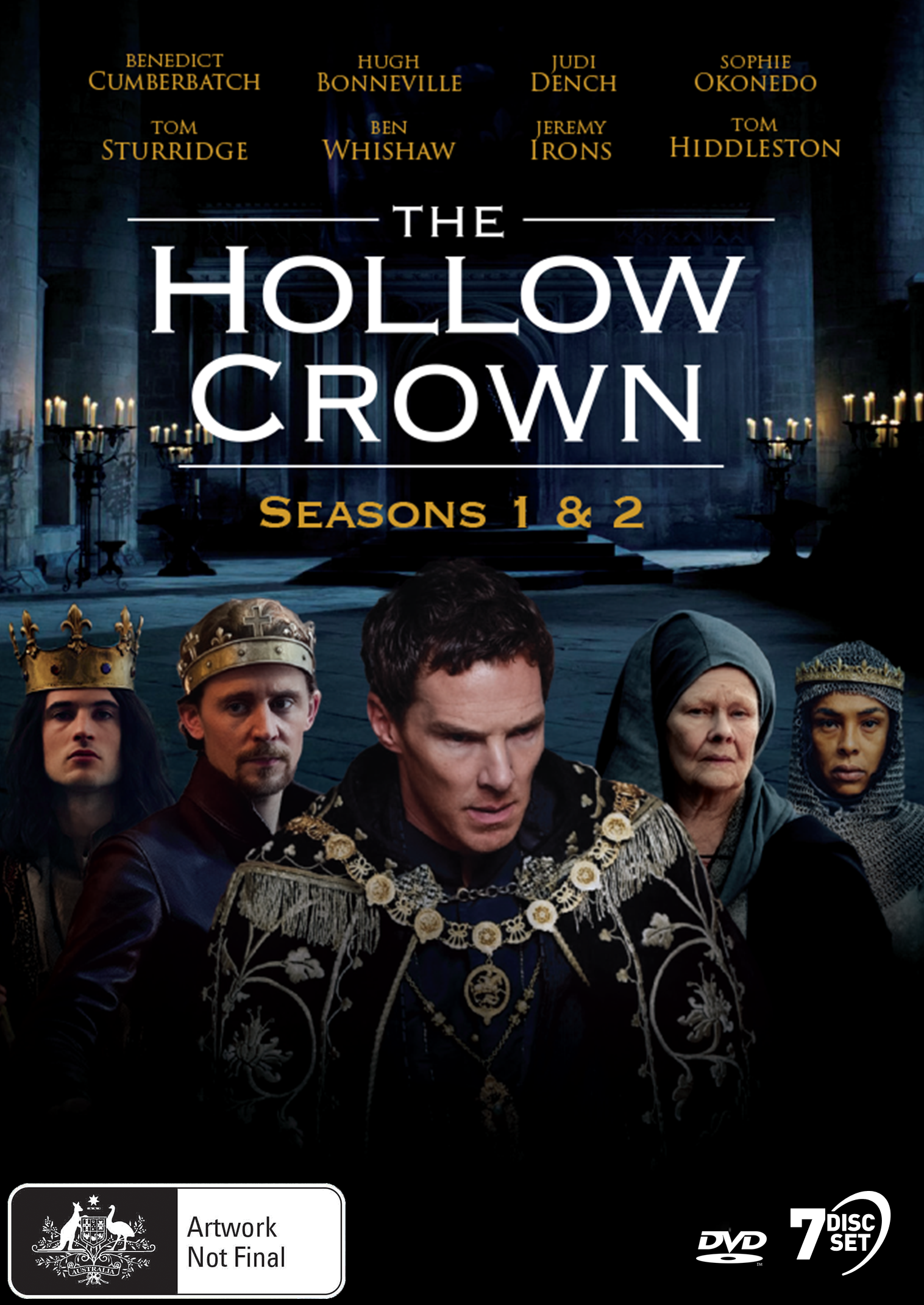 The Hollow Crown Seasons 1 & 2 Dvd