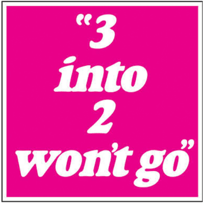 Three Into Two Won't Go Tt