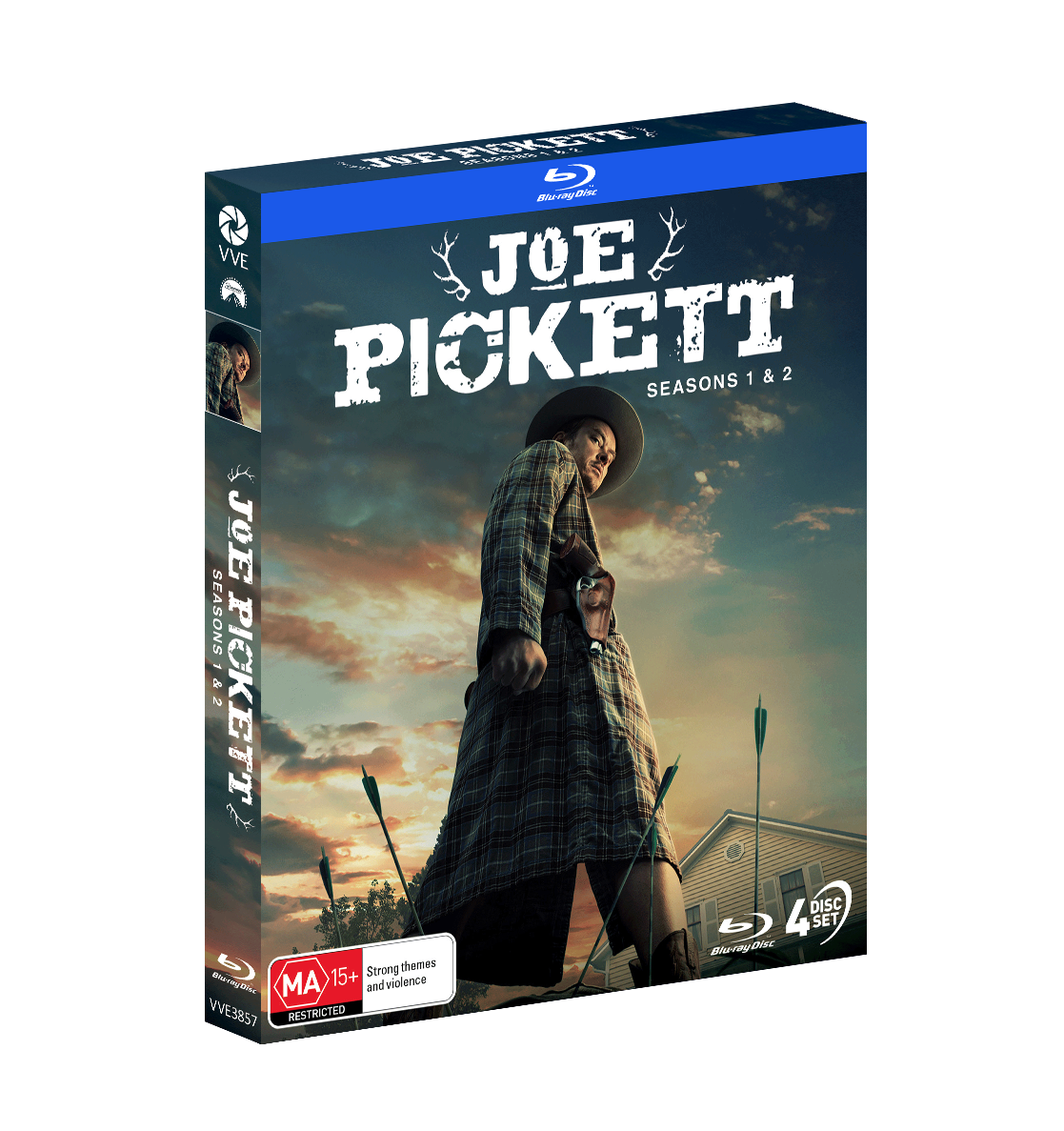 Vve 3857 Joe Pickett S1 2 Blu Ray Slipcase 3d