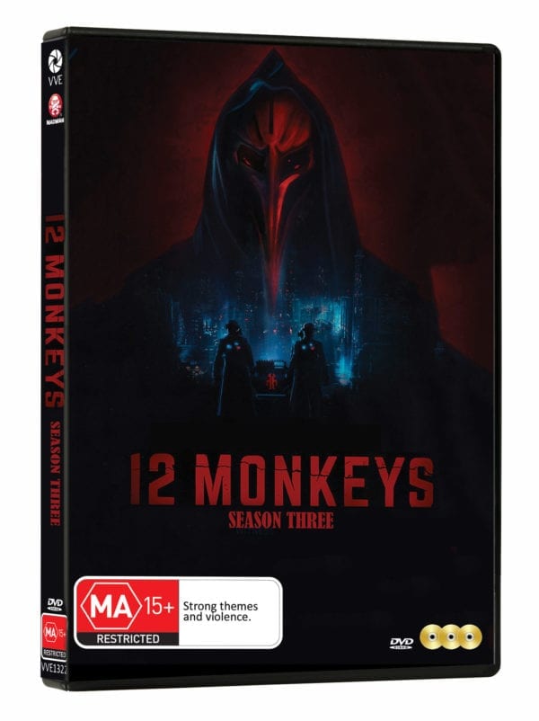 Vve1322 12 Monkeys Season Three Dvd 3d