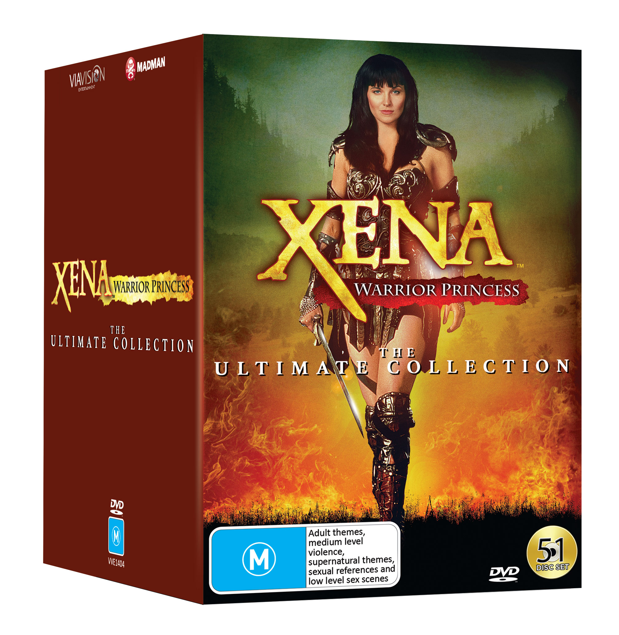 Xena Warrior Princess The Ultimate Collection Via Vision Entertainment