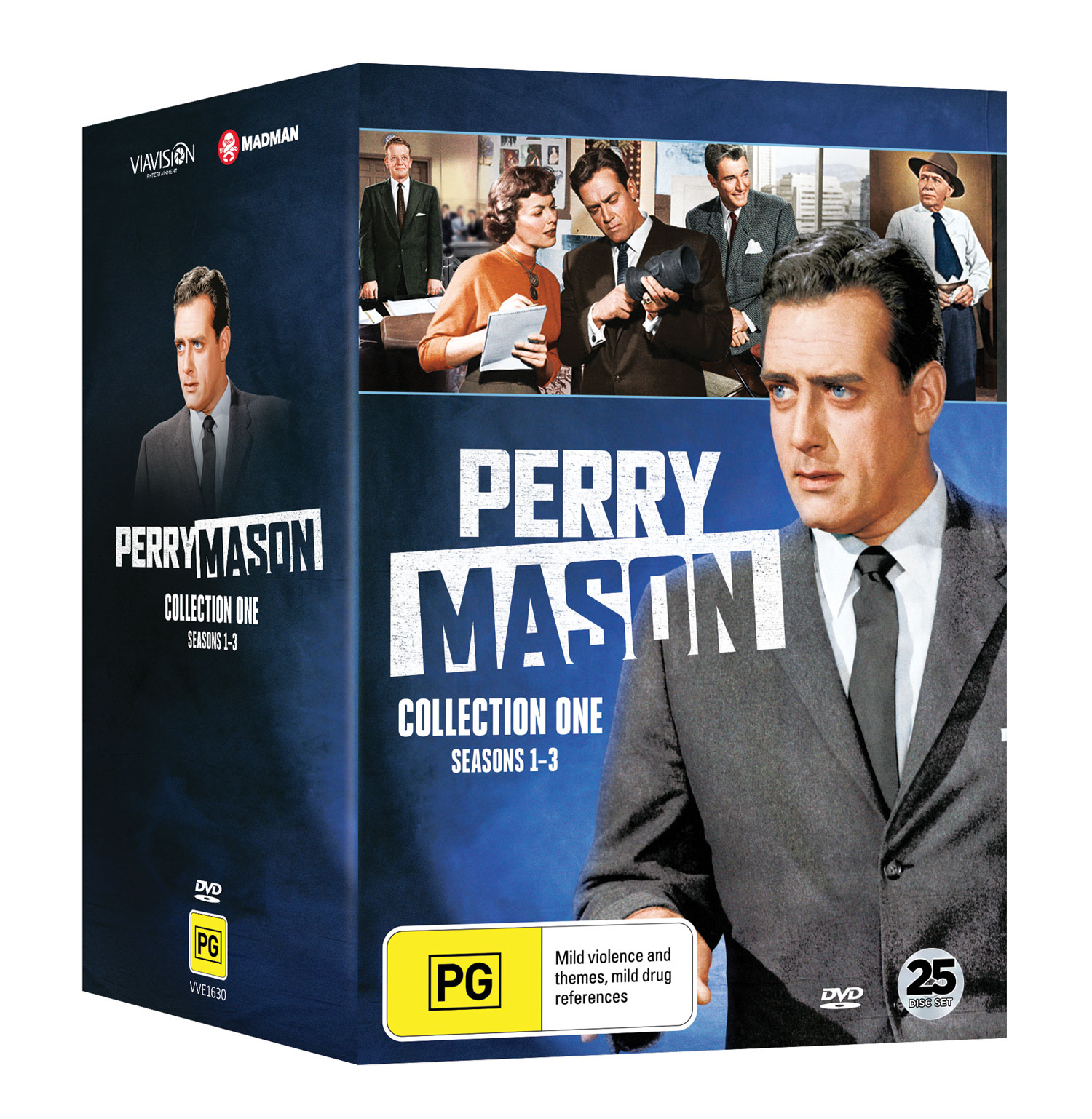 Perry Mason Collection One - Seasons 1 - 3 | Via Vision Entertainment