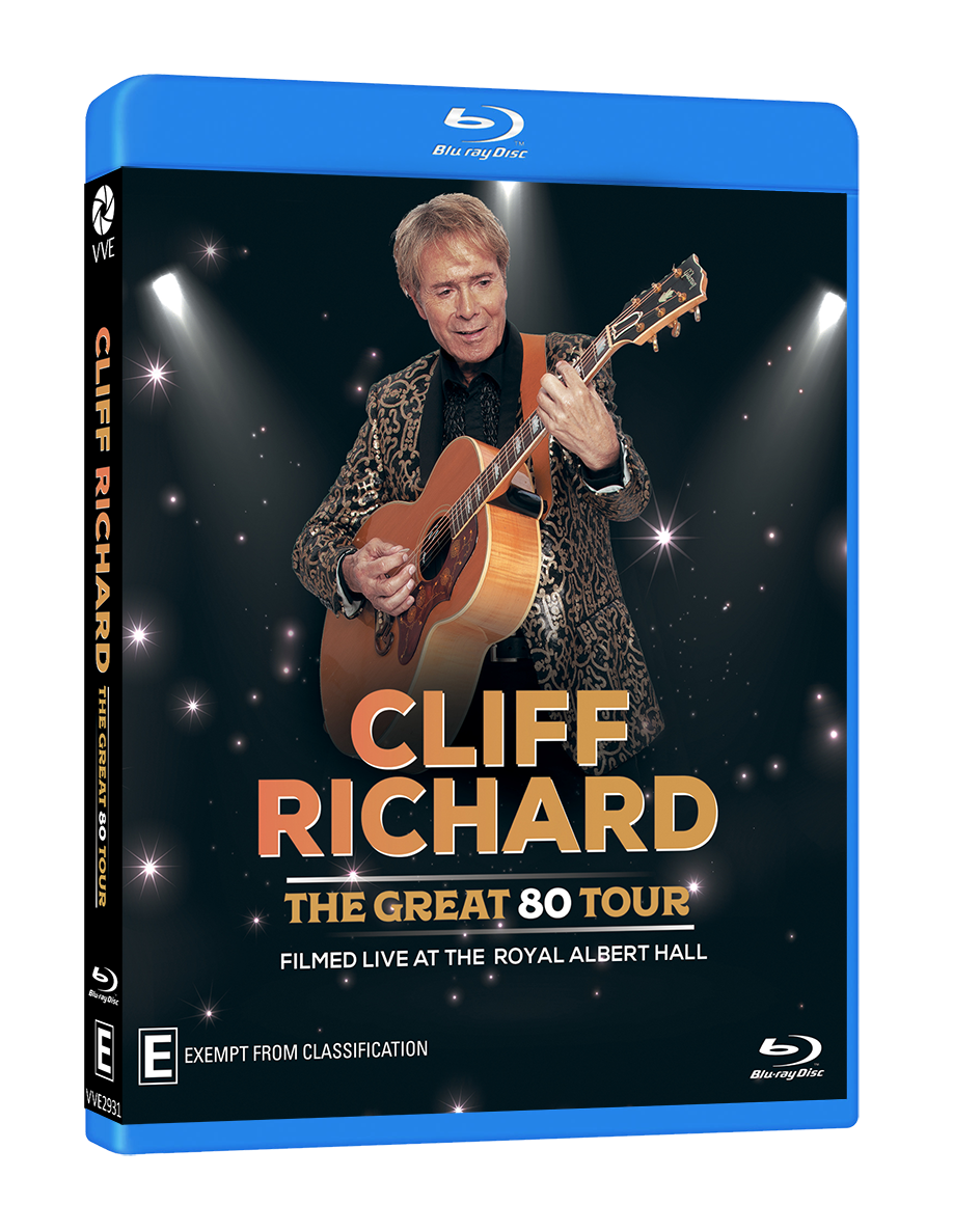 Vve2931 Cliff Richard The Great 80 Tour Bd 3d