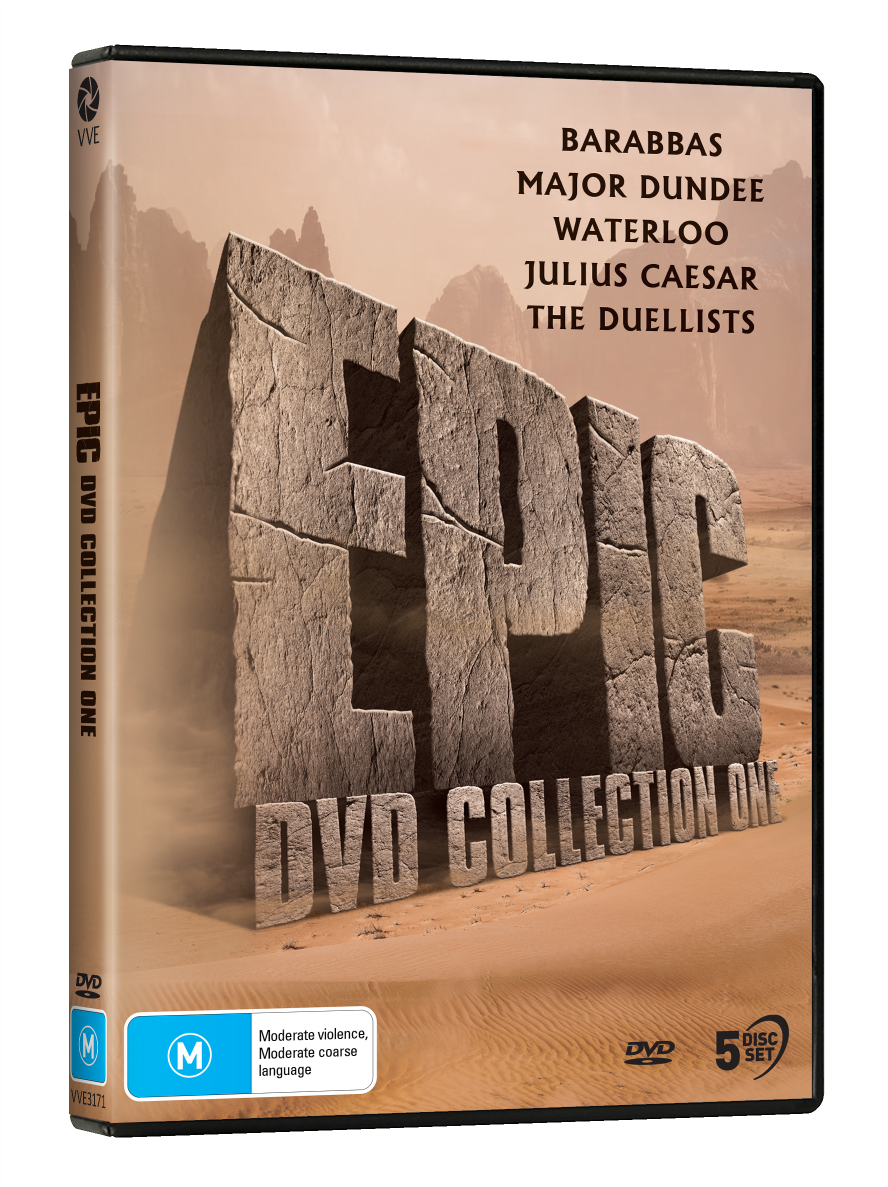 One　Epic　Via　DVD　Collection　Vision　Entertainment