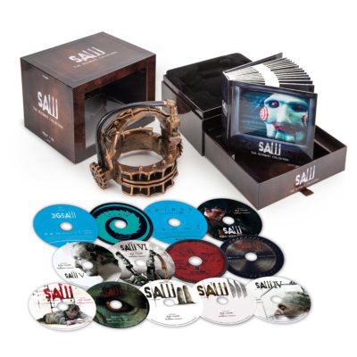 The SAW 10-FILM COLLECTION Stuffs All Of Jigsaw's Shenanigans Into One  Boxed Set