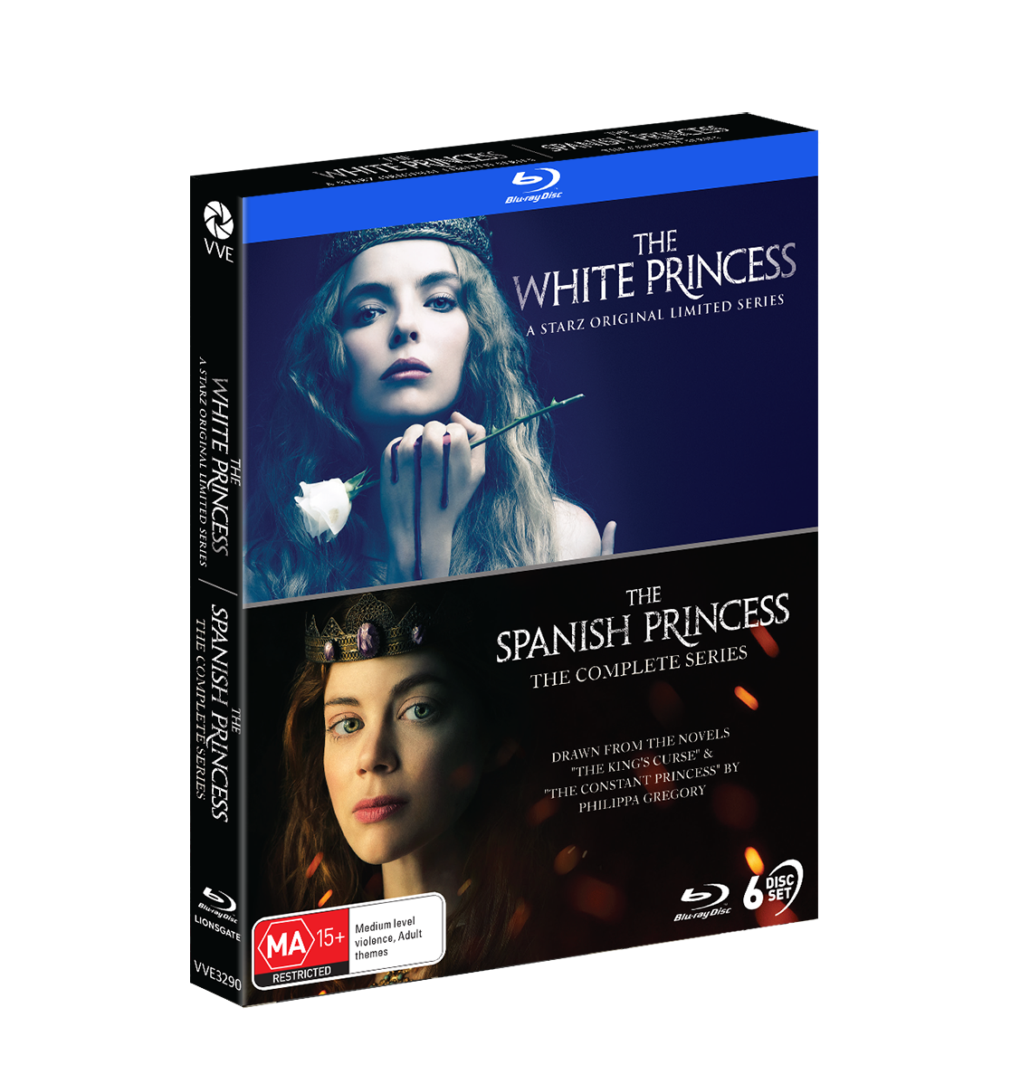 Vve3290 The White Princess The Spanish Princess Bd 3d