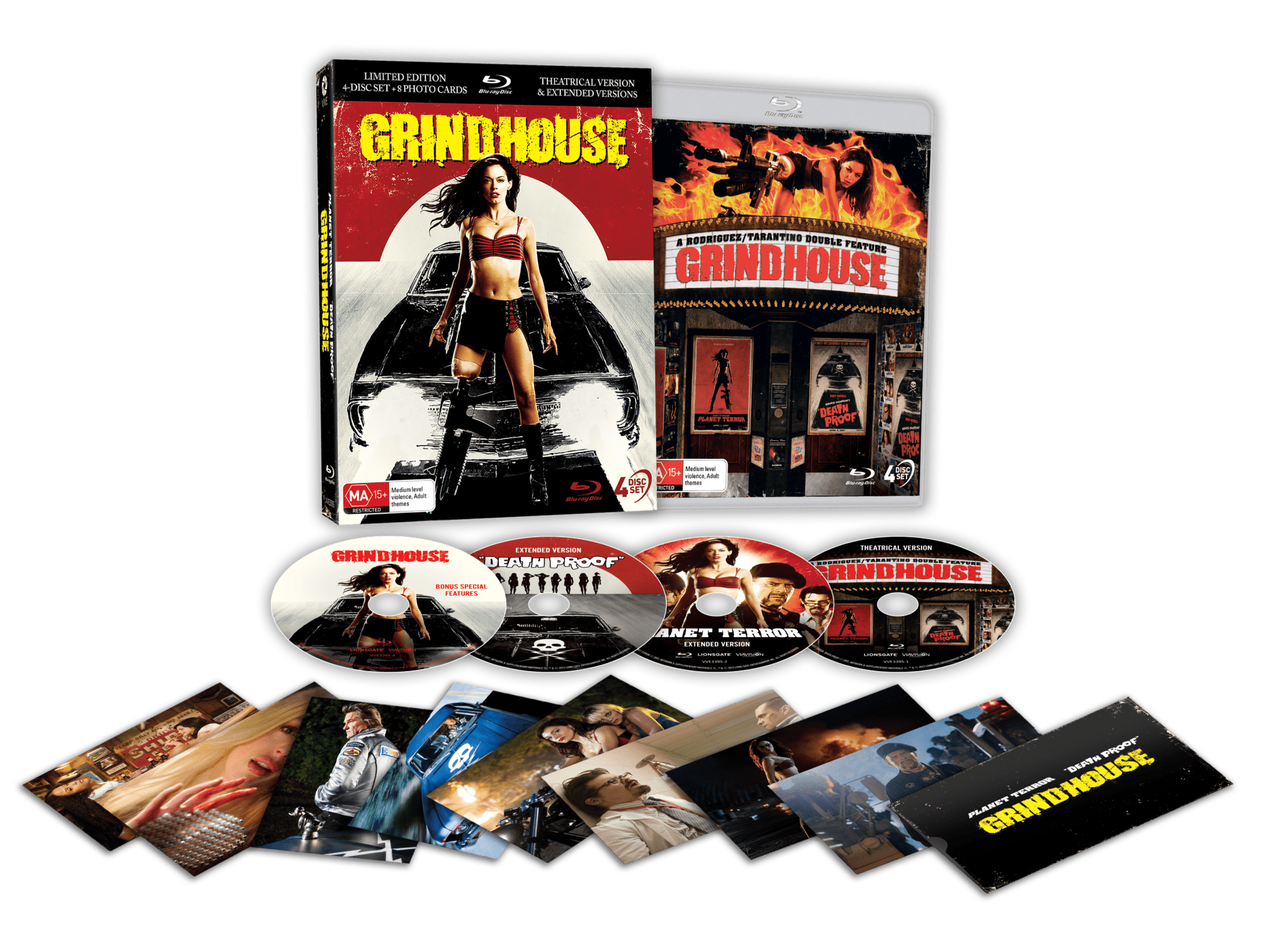 Grindhouse Planet Terror Death Proof 2007 – Limited Edition 3d